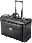 ALASSIO 92705 Pilotenkoffer Silvana, Businesskoffer aus echtem Leder,