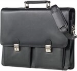 Alassio 47117 - Aktentasche Veneto, aus echtem Leder, ca. 42 x 32 x 15 cm,...