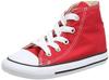 Converse Unisex - Kinder Chuck Taylor All Star High Hohe Sneakers, Rot, 20 EU