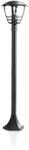 CREEK-Outdoor Poller Metall H99,5cm Schwarz Philips