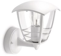 PHILIPS Creek Outdoor-Lampe, Wandlampe, Au&szlig;enbeleuchtung, IP44-Wetterfest,