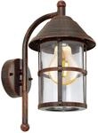 EGLO Au&szlig;en-Wandlampe San Telmo, Vintage Au&szlig;enleuchte, Wandleuchte aus verzinktem