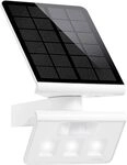 Steinel LED Solar-Leuchte XSolar L-S wei&szlig;, 140&deg; Bewegungsmelder, 8 m Reichweite,