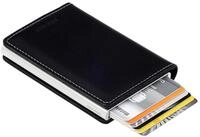 Kartenetui secrid RFID Cardprotector Slimwallet Leder schwarz