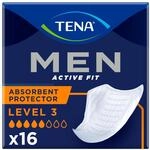 Tena Men Super Level 3, Packung mit 16 Protektoren | Inkontinenz f&uuml;r Herren,