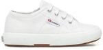 Superga 2750 Jcot Classic, Unisex-Kinder Low-Top, Wei&szlig; (901), 34 EU (1.5 UK)