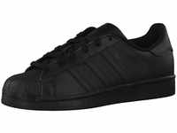 adidas Unisex-Kinder Superstar Foundation Sneaker, Schwarz (Core Black), 36 EU