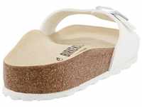 Birkenstock Damen Madrid 40733 Pantoletten, Weiß Weiß, 36 EU