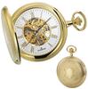 Dugena Herren-Taschenuhr 4460307-1, Savonette, Handaufzugswerk, Gold,...