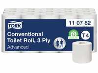 Tork 110782 extra weiches Kleinrollen Toilettenpapier in Advanced Qualität für Tork