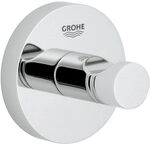 GROHE Essentials, Bademantelhaken mit verdeckter Befestigung (langlebige und