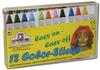 Eulenspiegel 626122 - Color-Sticks, 12 Stück, Schminkstifte auf Fettbasis