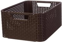 Curver 03615-210-00 Aufbewahrungsbox Style M, 18 L, Dunkelbraun