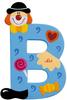 SEVI 81738 Holzbuchstabe B 10 cm, Türbuchstaben für Kinderzimmer, ABC...