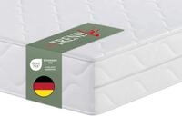 Badenia Trendline BT 100 Roll-Komfortmatratze, H&auml;rtegrad 3, 140 x 200 cm, wei&szlig;,