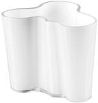 Iittala Vase Aalto 95 mm Wei&szlig; aus Glas