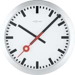 NeXtime 3999ST Wanduhr Bahnhofsuhr STATION, lautlos, rund, &oslash; 35 cm, 34.8 x 4.5 cm