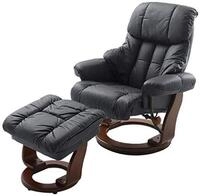 Robas Lund Relaxsessel Calgary mit Hocker, bis 130 kg belastbar, drehbarer