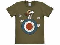 Logoshirt® Peanuts I Snoopy I Pilot I Target I T-Shirt Print I Damen & Herren I
