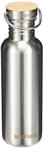 Klean Kanteen Edelstahlflasche mit Stainless Unibody Bamboo Cap Reflect
