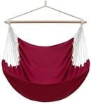 AMANKA XXL H&auml;ngesessel 185x130cm f&uuml;r Garten, Balkon & Terrasse - Schwebesessel