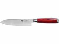 GRÄWE Damastmesser, 17,5 cm Klinge, großes Damaszener-Messer,...