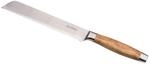 LE CREUSET Brotmesser, 20 cm 18/8 Damaststahlklinge mit Wellenschliff,