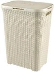 Curver 70788501 W&auml;schebox, 60 L, Creme