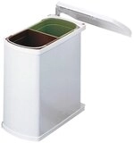 Hailo AS Duo 8/8 3416001 Einbau Abfallsammler Wei&szlig;