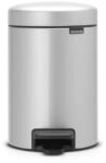 Brabantia 113260 Treteimer mit Inneneimer aus Kunststoff, stahl, Metallic Grau,...