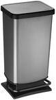 Rotho Paso M&uuml;lleimer 40l mit Pedal und Deckel, Kunststoff (PP) BPA-frei,