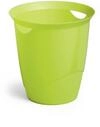 Durable Papierkorb Trend, mit Tragegriffen, 16 l, gr&uuml;n, 1701710020