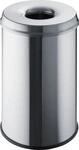 helit H2515600 - Sicherheitspapierkorb mit L&ouml;schkopf &bdquo;the guardian 30 Liter,