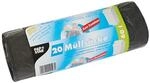 Papstar M&uuml;lls&auml;cke / Plastiks&auml;cke zum Zuziehen (240 St&uuml;ck auf 12 Rollen), LDPE 60