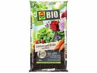 COMPO BIO Universal-Erde für Zimmerpflanzen, Gemüse, Obst und Kräuter,...