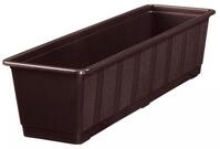 Geli 803 080 08 Blumenkasten Standart, 80 x 17,5 cm, braun