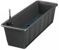 Geli 837 080 38 Bew&auml;sserungskasten Aqua 80 cm, anthrazit mit Wasserstandanzeige