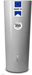 GARANTIA Stone 2in1 Regentonne 350 Liter Silver inkl. Pflanzschale - Wassertank,