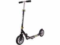 HUDORA Unisex – Erwachsene City Scooter Hornet Kinderfahrr der, Schwarz/grün,