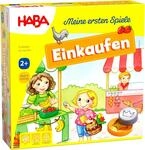 HABA Meine ersten Spiele &ndash; Einkaufen &ndash; Spiel ab 2 Jahren mit 3D-Marktstand,