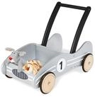 Pinolino Lauflernwagen Kimi, aus Holz, mit Bremssystem, Lauflernhilfe mit...