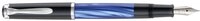 Pelikan 801867 Kolbenf&uuml;llhalter M205 Blau-Marmoriert, Feder F in Faltschachtel