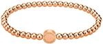 LIEBESKIND BERLIN Beads Armband &ndash; kleine Kugeln aus Edelstahl &ndash; Silber, Gold,