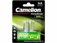 Camelion 17408206 - Always Ready Ni-MH Batterien AA / HR6, 2 Stück, Kapazität...
