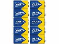 Varta Industrial 4022 9V Block Alkaline Batterie MN1604 6LR61, 10 Stück