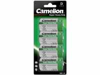 Camelion 10000420 Super Heavy Duty Batterien R20/ Mono/ 4er Pack