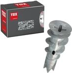 TOX Plasterboard dowel, zweilagige Gipskartonplatten + Gipsfaserplatten, ohne