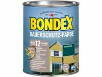 Bondex Dauerschutz Farbe Moosgrün 0,75 L für 7 m² | Hervorragende...
