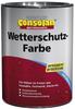 Consolan Profi Wetterschutzfarbe Holzschutz außen 2,5 Liter, Tiefbraun, 2.5 l...