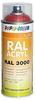 Dupli-Color 349560 RAL-Acryl-Spray 3000, 400 ml, Feuerrot Glanz